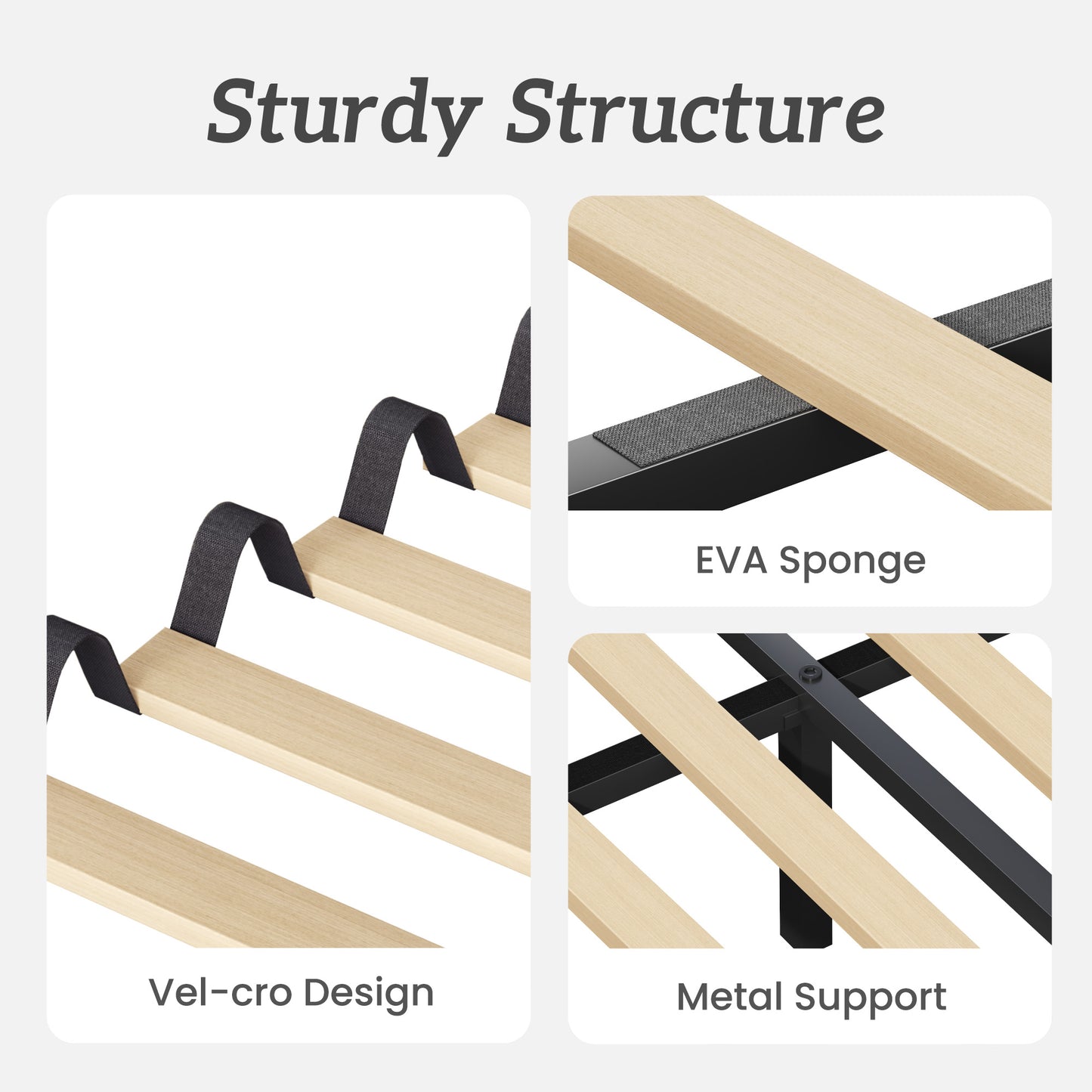 Fluest Bed Frame, Platform Bed Frame with Velvet Upholstered Headboard, No Box Spring Needed, Sturdy Metal Support, Noise Free, Easy Assembly, Modern Bedroom Furniture