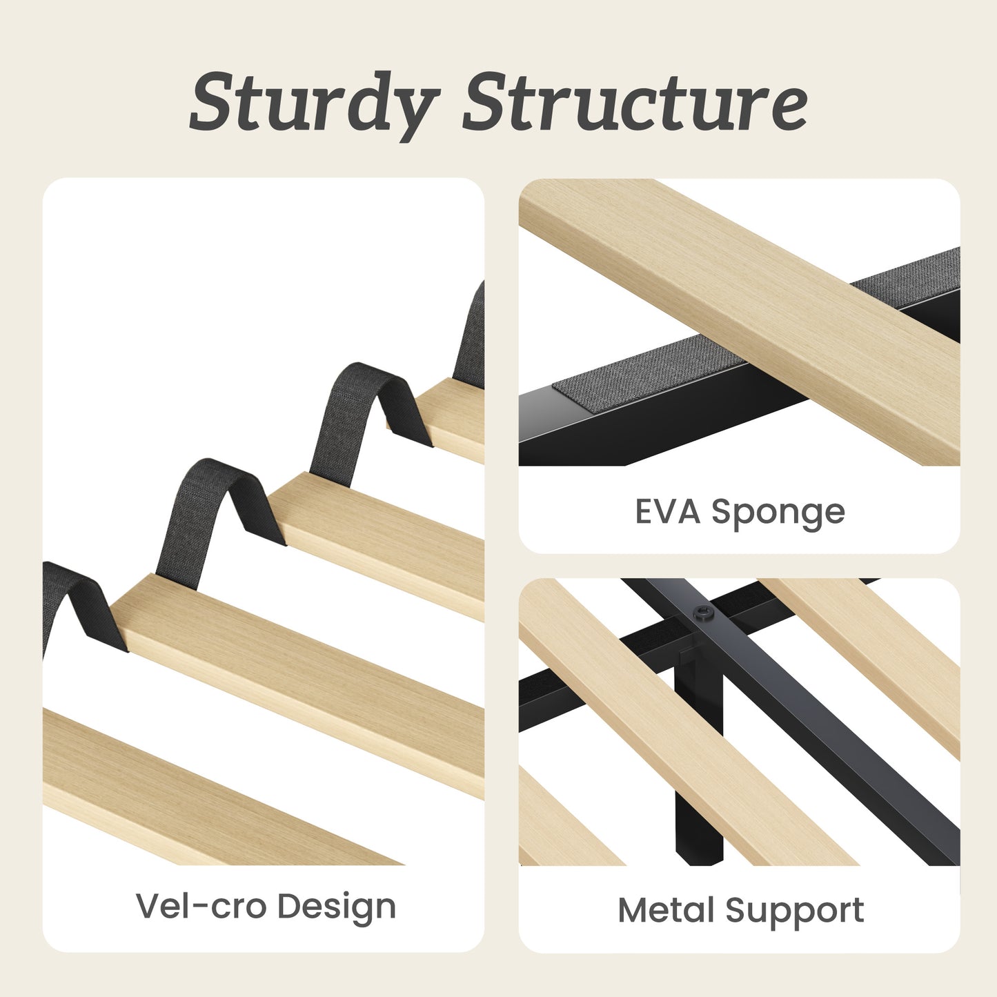 Fluest Bed Frame, Platform Bed Frame with Velvet Upholstered Headboard, No Box Spring Needed, Sturdy Metal Support, Noise Free, Easy Assembly, Modern Bedroom Furniture